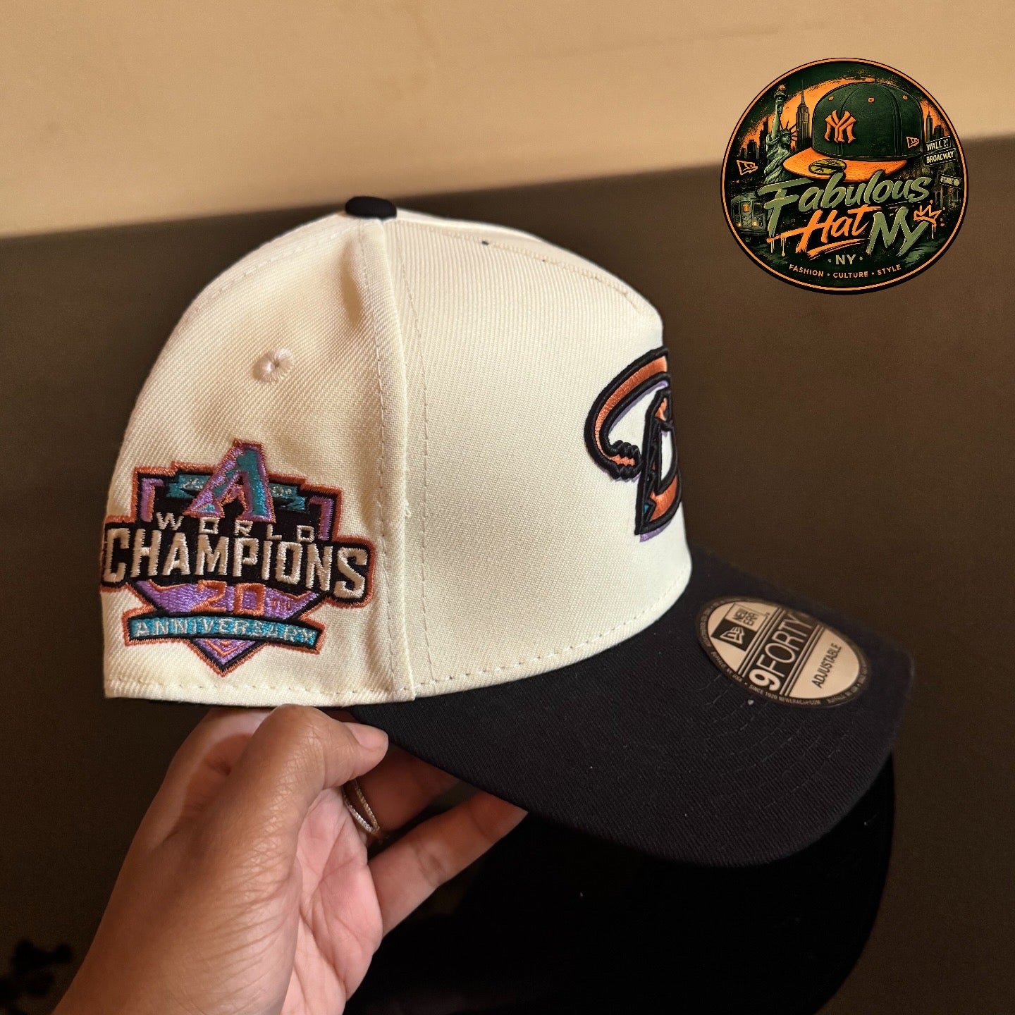 Gorra New Era Arizona Diamondbacks 20th Anniversary Two Tone 9Forty A-Frame Snapback